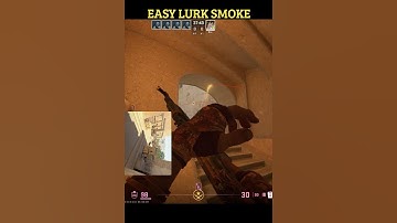 MIRAGE LURK SMOKE  #shorts #cs2