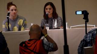 Karen Gillan & Jenna Coleman: Companion Panel Boston Comic Con 2016