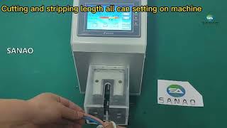 Pure Electric Semi-Automatic Sheathed Cable Inner Wires Stripping Cutting Machine Wire Stripper