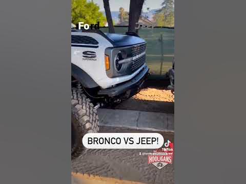 Ford Bronco VS JeeP Rubicon Ford VS Jeep Форд Бронко и Джип Рубикон ...