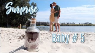 Surprise!!  Baby # 5!! I'm Pregnant!