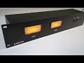teste vu meter analógico rack19