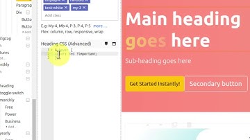 Custom css in Bootstrap 5 builder