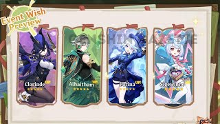 BANNER UPDATE!! 4.7 BANNERS CHANGED - FURINA COMING BACK! (+ALHAITHAM) - Genshin Impact