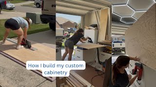 I to build custom cabinetry!