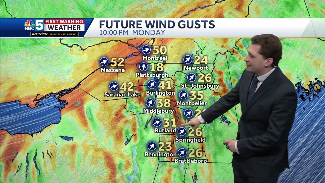Video: Sunday snow squalls followed by strong wind Monday (1-25-25 ...