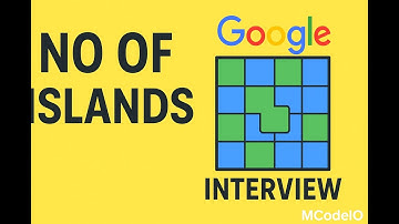No of Islands Asked By google  Leetcode  #leetcode #code #firstvideo