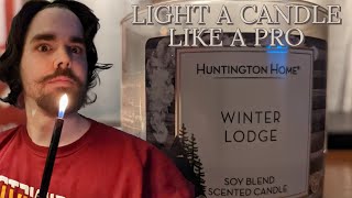 Big Candle Hates Me For This Candle Lighting Trick