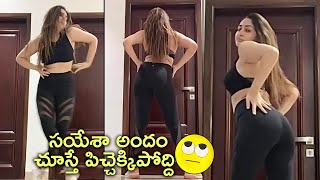 Sayesha Saigal Superb Dance Performence | SayeshaSaigalViralVideo | Sunray Media