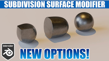 New Subdivision Modifier Options! [Blender]