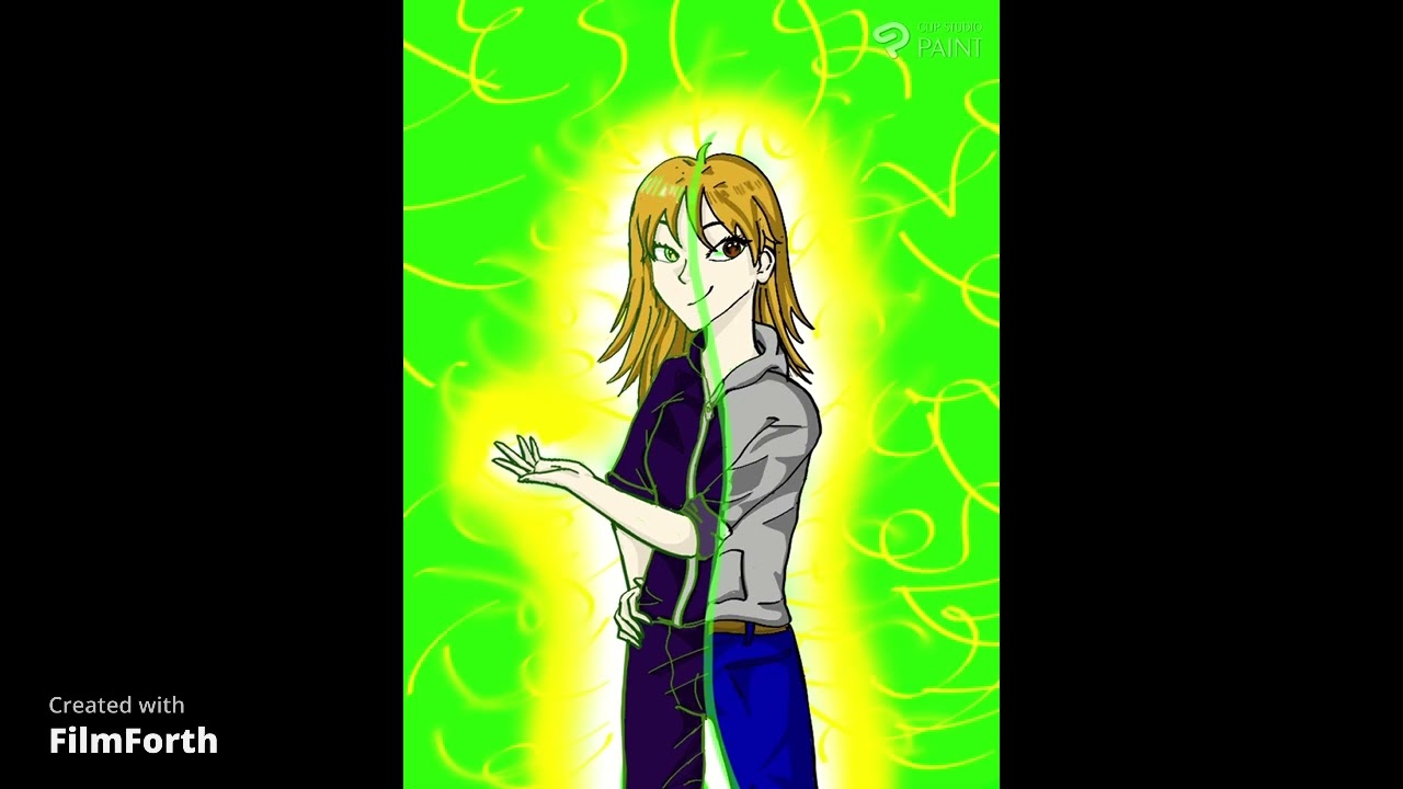 Time Freeze OC Superhero Anime Art 