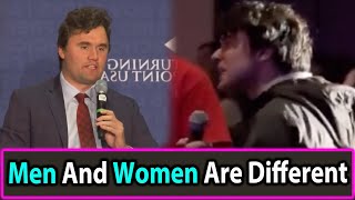 Charlie Kirk Wrecks Deluded Pro-Trans Leftist, Men And Women Are Different
