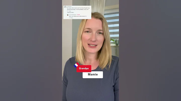 How To Say Mommy & Daddy in French #short