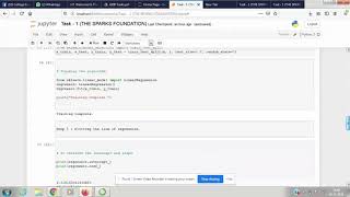 Task 1 from THE SPARKS FOUNDATION to predict using supervised ML simple linear regression model