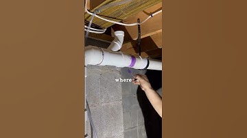 Washing machine drain #plumberjohn #plumbing #washingmachine