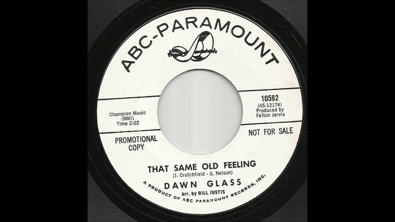 Dawn Glass - The Same Old Feeling