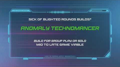 Outriders - NOT a Blighted Rounds Technomancer Build! Leveling + Endgame Viable!