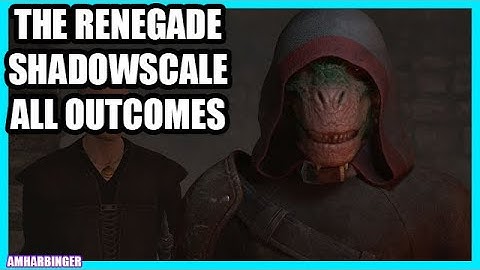 The Elder Scrolls 4 Oblivion Remastered The Renegade Shadowscale Walkthrough All Outcomes