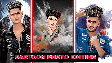 ‼️Create Victor Art Image just one click॥ Cartoon Photo Editing in mobile Avatar New photo Editing‼️