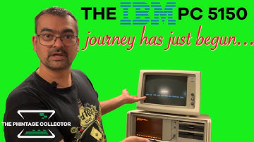 The IBM 5150 PC journey - Teasing the 5153 CGA CRT display [5150 / Channel teaser]
