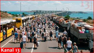 Mass migration from Crimea accelerates: Authorities are well-fed, but people are undernourished