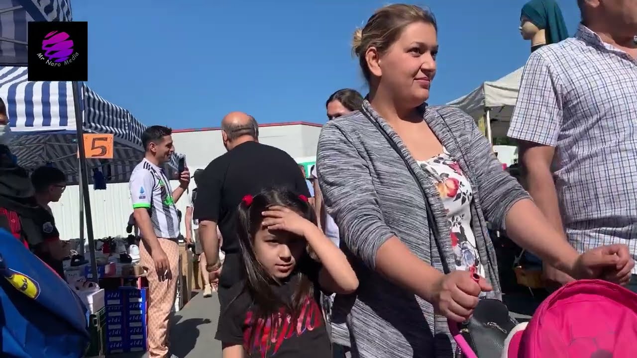 Flohmarkt (Flea Market) Autokino Essen Germany 🇩🇪