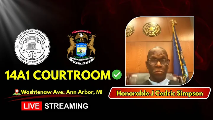 Judge simpson live | Hon J Cedric Simpson Live Feed