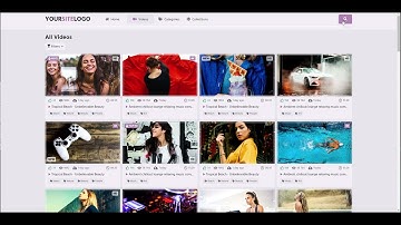Template 2 - Color Scheme 9 (For Video Website)