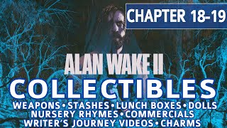 Alan Wake 2 - Final Chapter 18 & 19: Return 8 Deerfest - All Collectible Locations