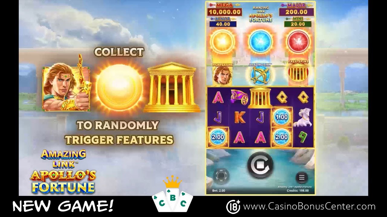 Game Preview: Amazing Link™ Apollo's Fortune – Rise with the Sun God to Celestial Rewards