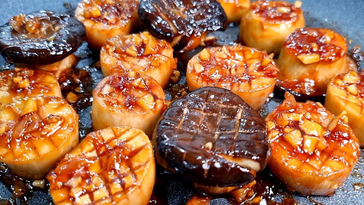 새송이버섯조림