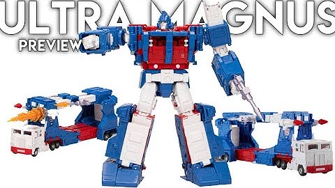 HASBRO Commander Class THE MOVIE ULTRA MAGNUS 86-21 Action Figure Preview