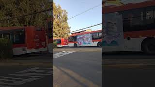 BYD K9KA Y Caio Mondego II 514 Y 103 Llegando Y Saliendo De San Luis De Macul De Metbus Y STU