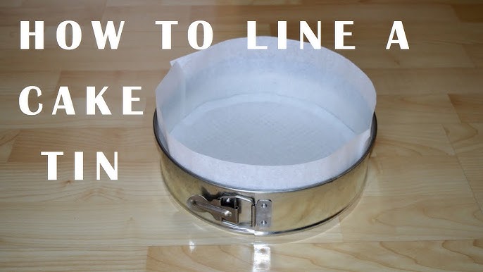 HOW TO PREPARE A SPRINGFORM PAN to make a cheesecake