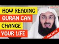 How reading quran can change your life    mufti menk