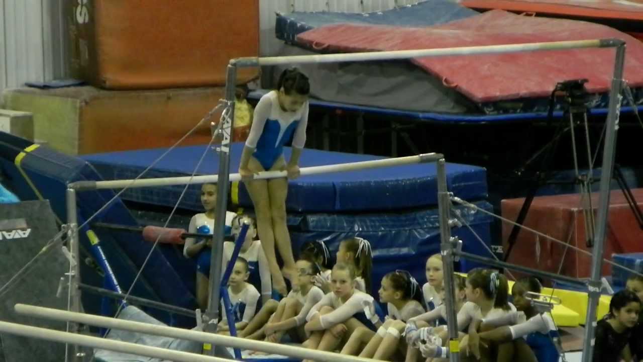 Level 5 Bars Gymnastic Routine Level 5 Bars Routine- Black Hills Gymnastics- Isabel (Fall Fest) - YouTube