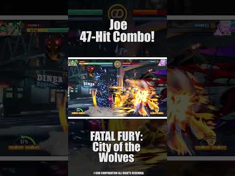 Joe Higashi 47-Hit Combo!!! Fatal Fury: City of the Wolves HYPE! #FatalFury #CotW #CotW_Joe