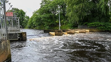 Killygordon crump weir, River Finn, August 2022 (4K)