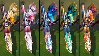 All Warhound Senna Chromas (League of Legends)