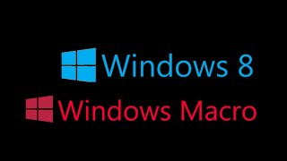 Windows Macro New Logo Font