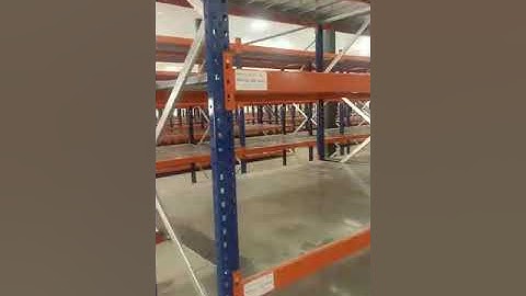 Long span shelving racks