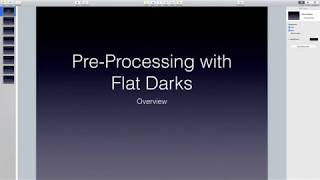 PixInsight Preprocessing With Flat Darks