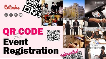 [QR Code for Event Registration] | QR Codes For Event Check-In & Registration