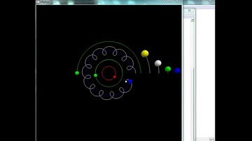 Solar System simulation Python
