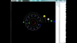 Solar System simulation Python