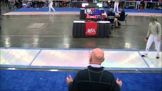 Cadet Women's Saber Gold Medal Final - 2014 Junior Olympic Fencing Championships