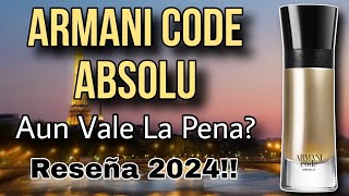 ARMANI CODE ABSOLU// RESEÑA 2024 (VALE LA PENA)