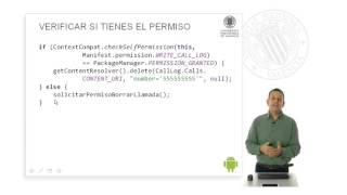 Trabajando con permisos en  Android 6.0 Marshmallow |  | UPV