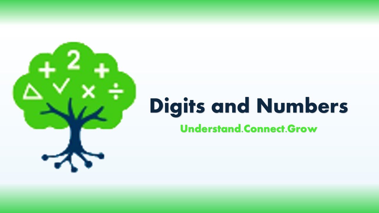 Digits and Numbers Explained Simply - YouTube
