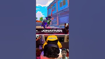 JONATHAN GAMING HACKER LIKE 1V2 CLUTCH ☠️ #shorts #jonathangaming